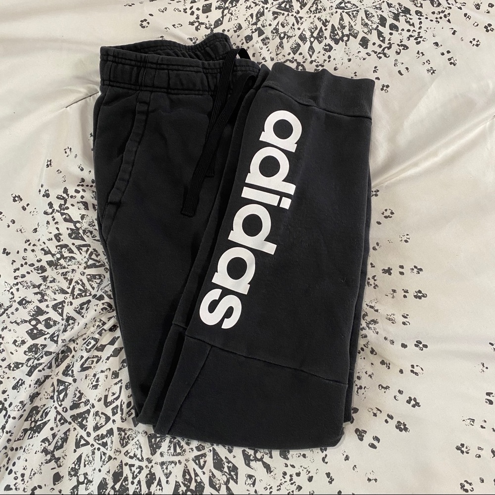 Black Adidas Sweatpants